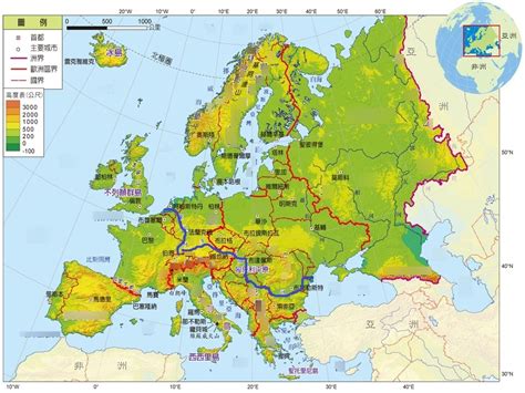 歐洲 地形|歐洲(Europe):歷史,洲名由來,古代,近現代,地理,位置境域,地形地貌,。